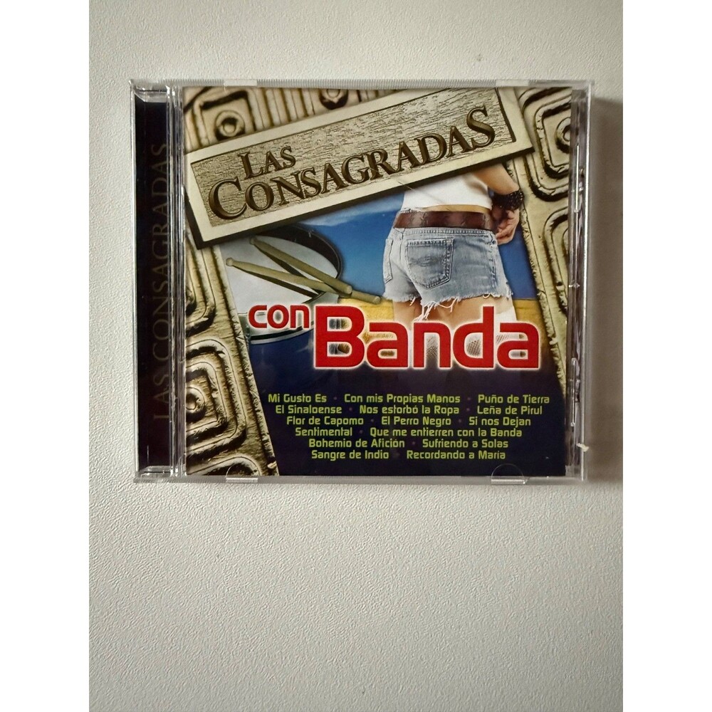 Various Artists Las Consagradas Con Banda Vol 1 CD Import Mexico Play Tested